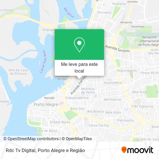 Rdc Tv Digital mapa