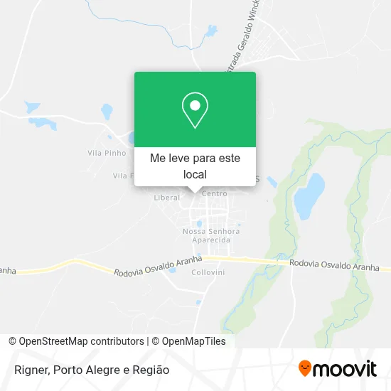 Rigner mapa