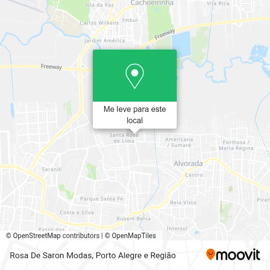 Rosa De Saron Modas mapa