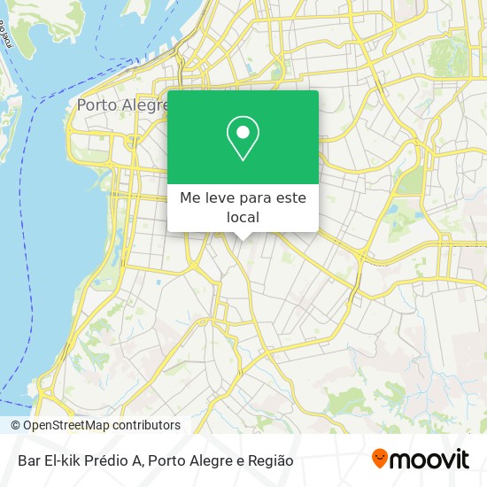 Bar El-kik Prédio A mapa