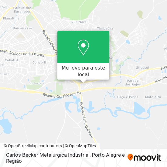 Carlos Becker Metalúrgica Industrial mapa