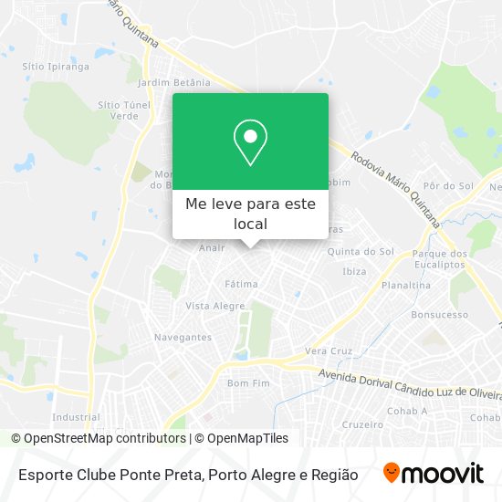 Esporte Clube Ponte Preta mapa