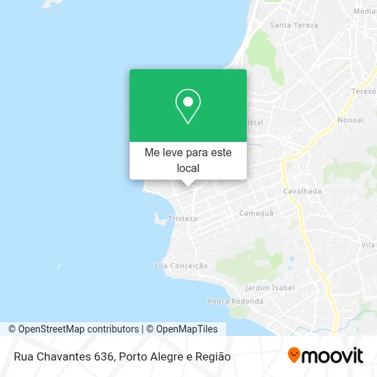 Rua Chavantes 636 mapa