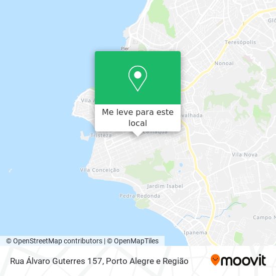 Rua Álvaro Guterres 157 mapa