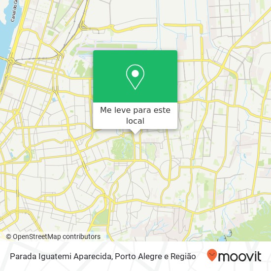 Parada Iguatemi Aparecida mapa