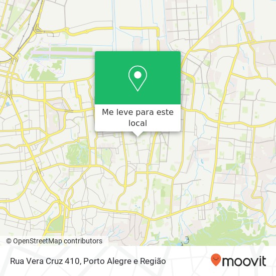 Rua Vera Cruz 410 mapa