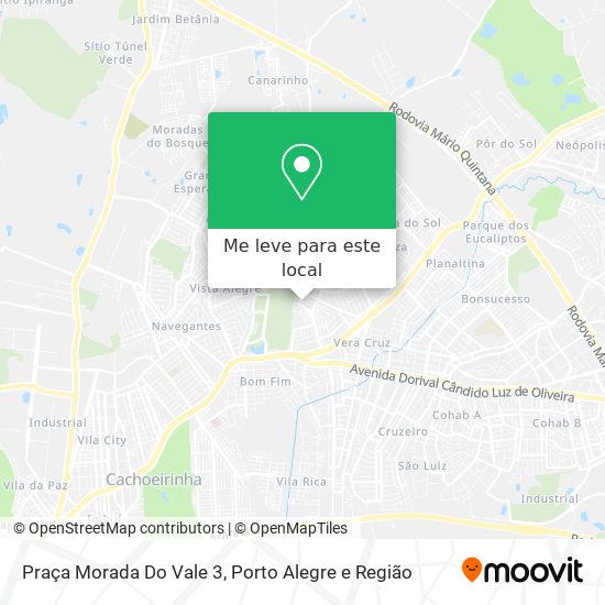 Praça Morada Do Vale 3 mapa