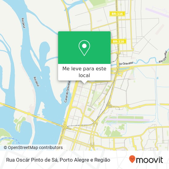 Rua Oscár Pinto de Sá mapa