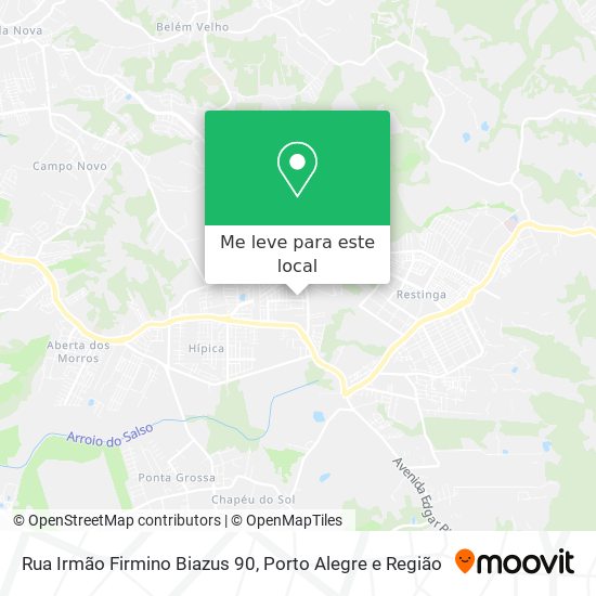 Rua Irmão Firmino Biazus 90 mapa