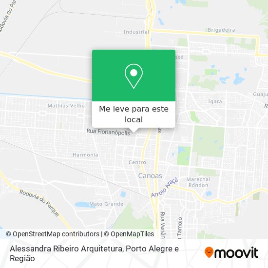 Alessandra Ribeiro Arquitetura mapa