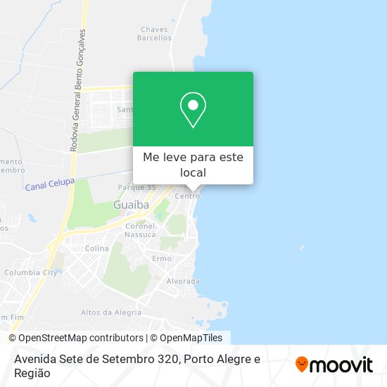 Avenida Sete de Setembro 320 mapa