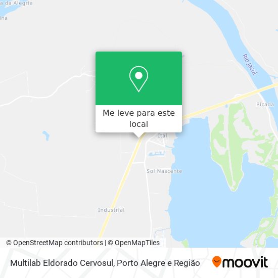 Multilab Eldorado Cervosul mapa