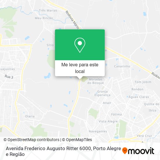 Avenida Frederico Augusto Ritter 6000 mapa