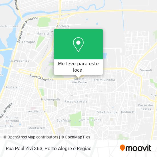 Rua Paul Zivi 363 mapa