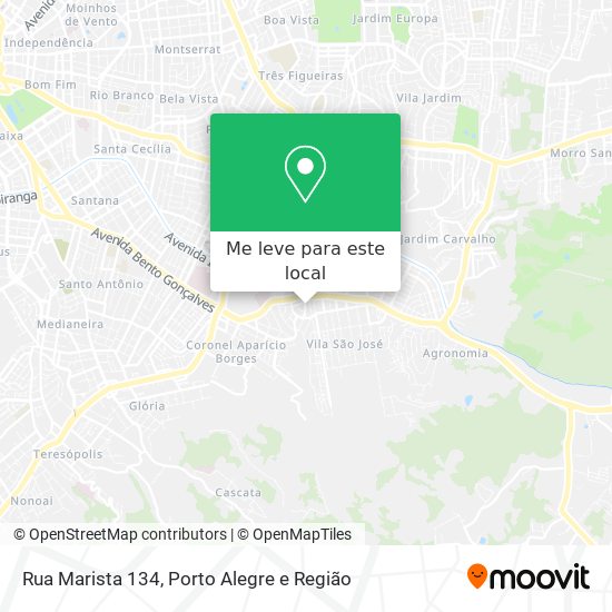 Rua Marista 134 mapa