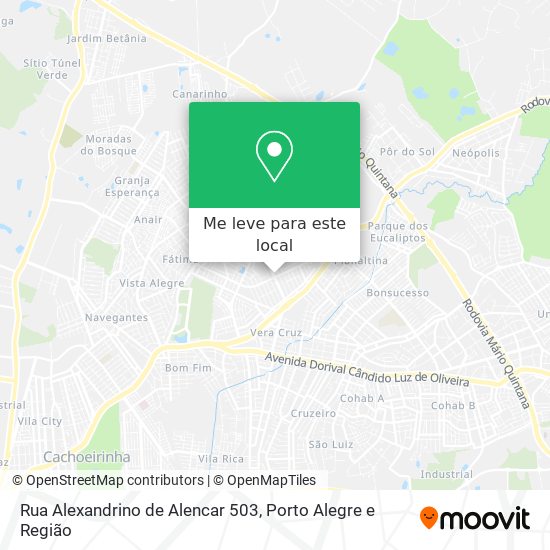 Rua Alexandrino de Alencar 503 mapa