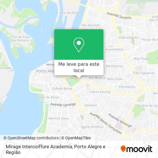 Mirage Intercoiffure Academia mapa