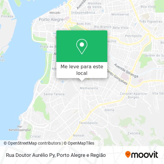 Rua Doutor Aurélio Py mapa