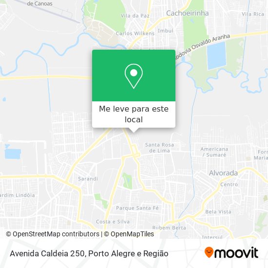 Avenida Caldeia 250 mapa