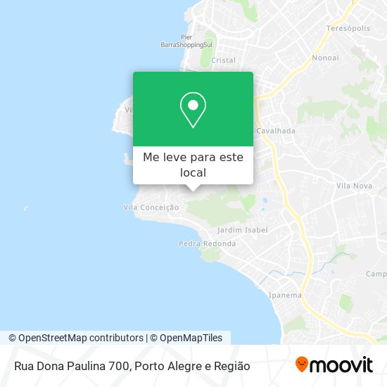 Rua Dona Paulina 700 mapa