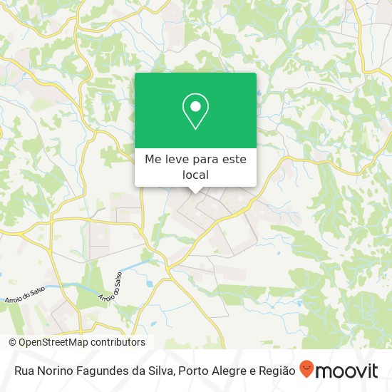 Rua Norino Fagundes da Silva mapa