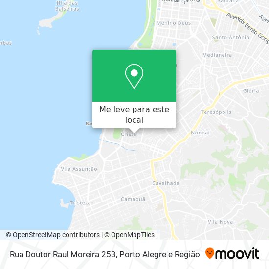 Rua Doutor Raul Moreira 253 mapa