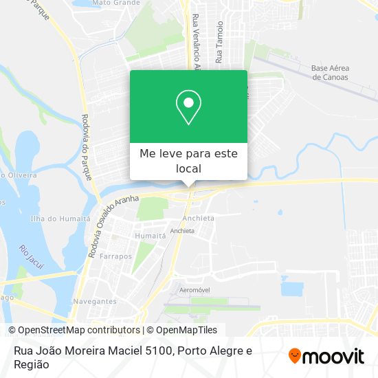 Rua João Moreira Maciel 5100 mapa
