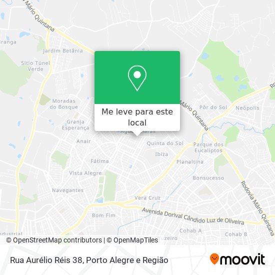 Rua Aurélio Réis 38 mapa