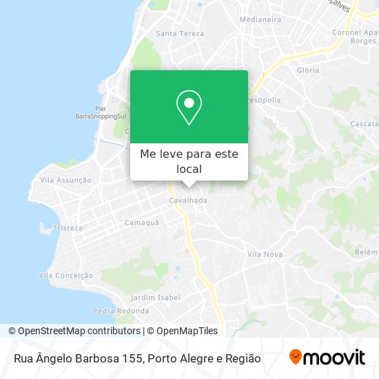 Rua Ângelo Barbosa 155 mapa