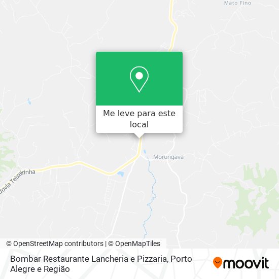 Bombar Restaurante Lancheria e Pizzaria mapa