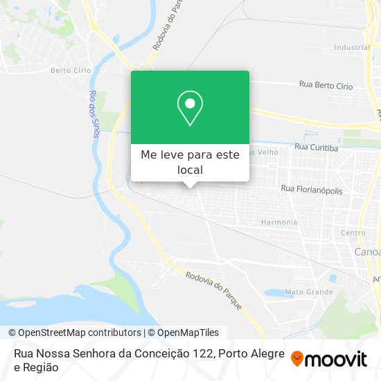 Rua Nossa Senhora da Conceição 122 mapa