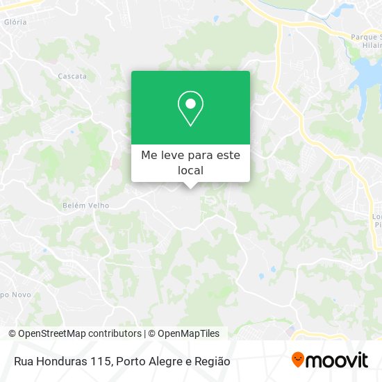 Rua Honduras 115 mapa