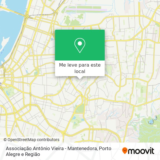 Associação Antônio Vieira - Mantenedora mapa