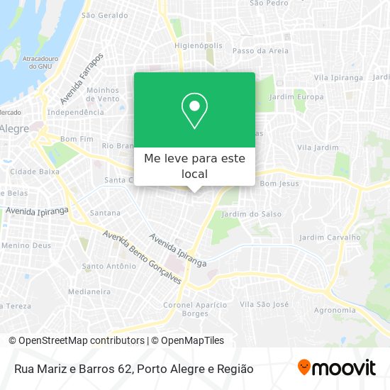 Rua Mariz e Barros 62 mapa