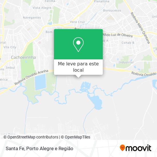 Santa Fe mapa
