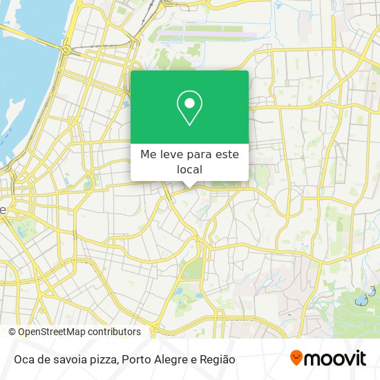 Oca de savoia pizza mapa