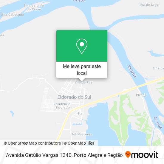 Avenida Getúlio Vargas 1240 mapa