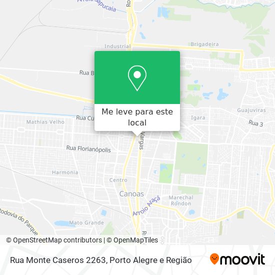 Rua Monte Caseros 2263 mapa