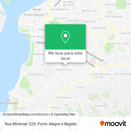 Rua Miramar 228 mapa