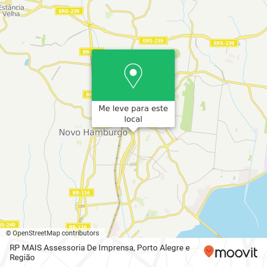 RP MAIS Assessoria De Imprensa mapa