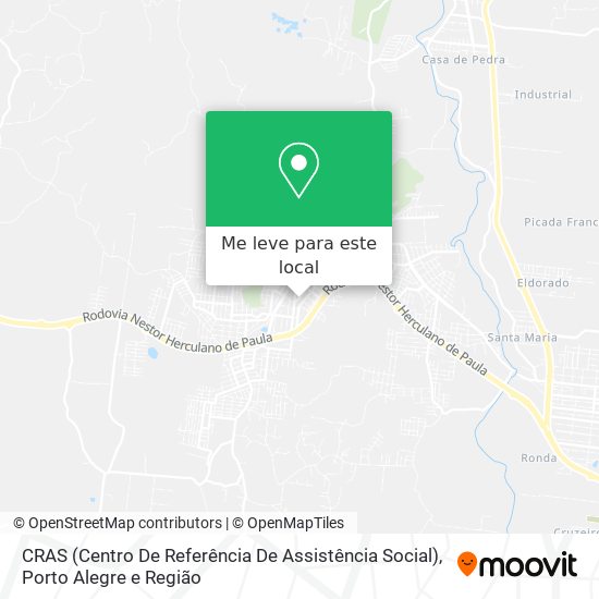 CRAS (Centro De Referência De Assistência Social) mapa