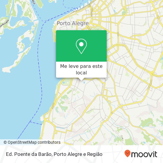 Ed. Poente da Barão mapa