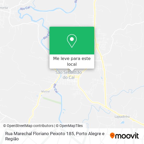 Rua Marechal Floriano Peixoto 185 mapa