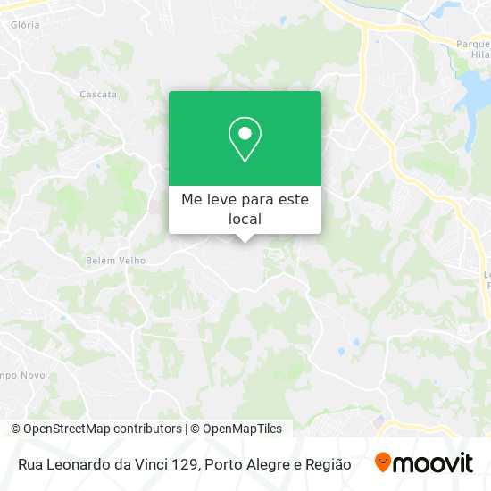 Rua Leonardo da Vinci 129 mapa