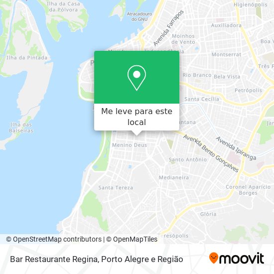 Bar Restaurante Regina mapa