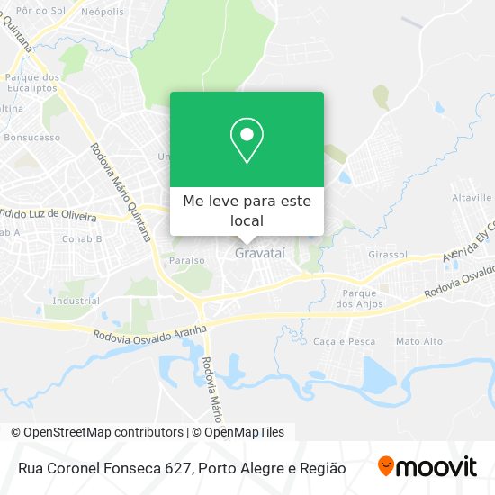 Rua Coronel Fonseca 627 mapa