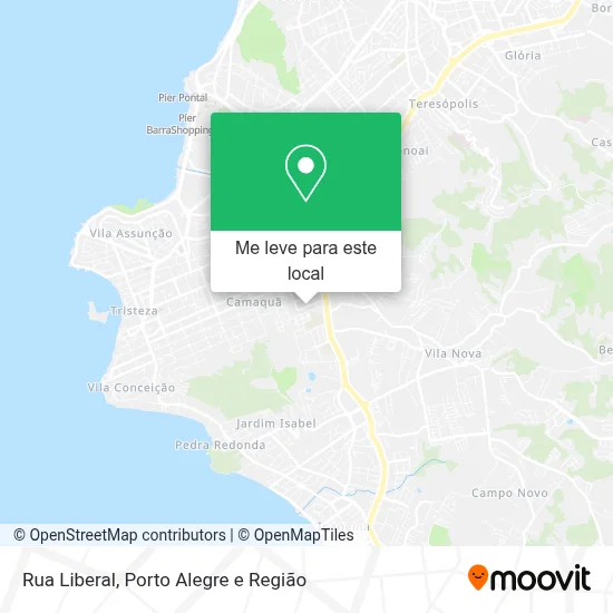 Rua Liberal mapa