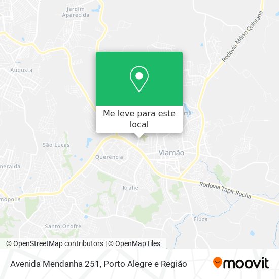 Avenida Mendanha 251 mapa