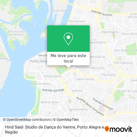 Hind Said- Studio de Dança do Ventre mapa
