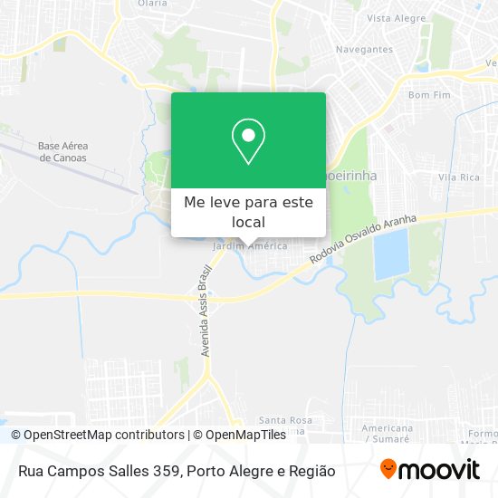 Rua Campos Salles 359 mapa